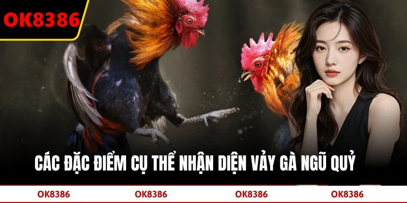 Các đặc điểm cụ thể nhận diện vảy gà ngũ quỷ